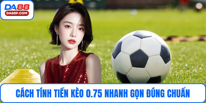 Cách Tính Tiền Kèo 0.75 Nhanh Gọn Đúng Chuẩn Nhà Cái Uy Tín