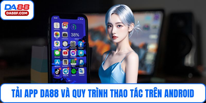 Tải app DA88 và quy trình thao tác trên thiết bị Android